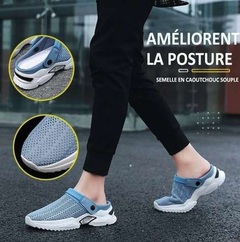 Sandales orthopédiques pour homme
