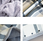 Plaid couverture poncho