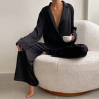 Pyjama ample en satin
