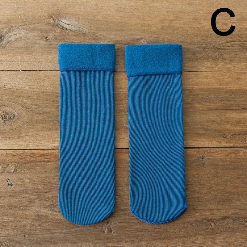 3 x Paires de Chaussettes d'hiver molletonnées