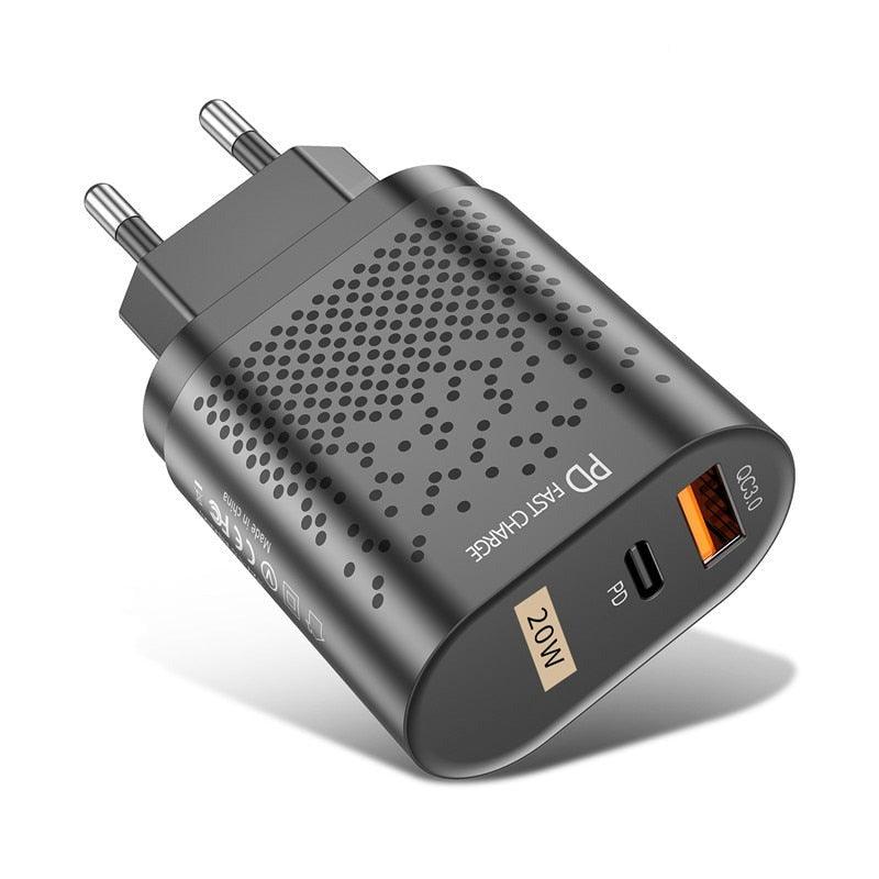 Chargeur rapide 3.0 - USB/USB C