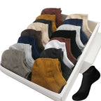 Lot de 10 Paires de Socquettes en Fibre de Bambou