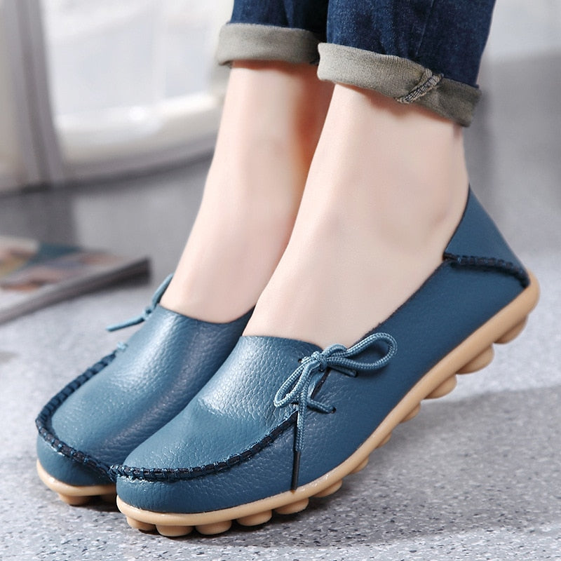 Mocassins casual en Cuir PU