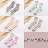 x5 Chaussettes pilou pilou pastel