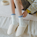 x5 Chaussettes pilou pilou pastel