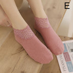 3x Lace Thermal Low Cut Socks