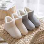 Pantoufles bottes fourrées