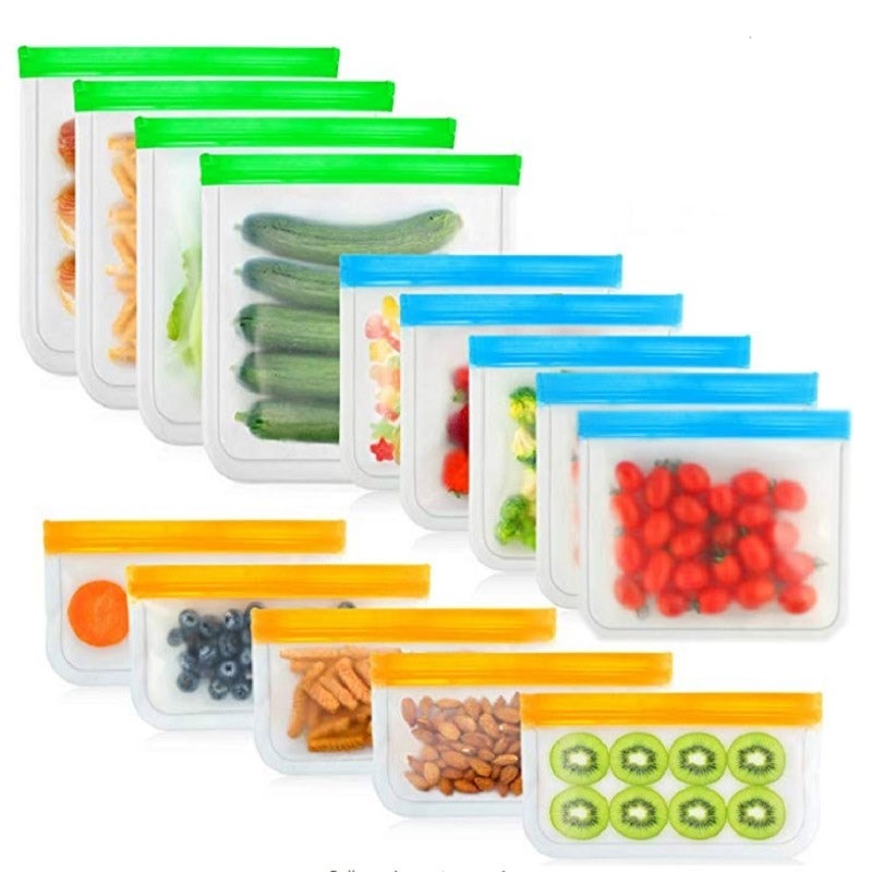 Sac alimentaire de conservation réutilisable