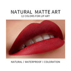 Stylo rouge à lèvres mat - 12 Couleurs