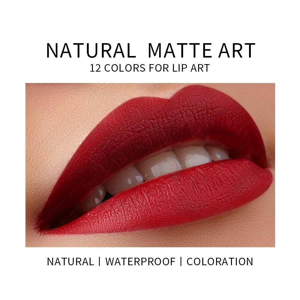 Stylo rouge à lèvres mat - 12 Couleurs