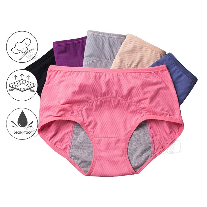 3x Culotte confortable anti-fuite