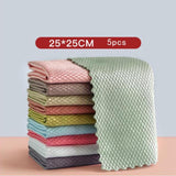 Lot de 5 Chiffons MAGIQUES en microfibre