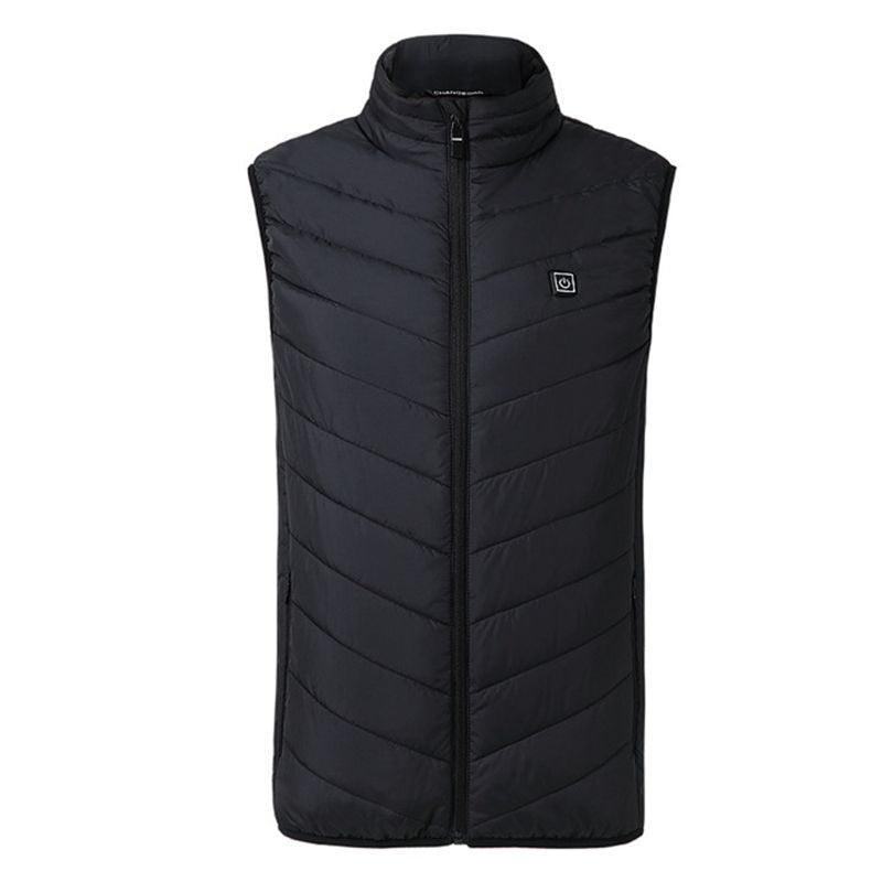 Gilet Chauffant Electrique - 8 Zones chauffantes