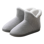 Pantoufles bottes fourrées