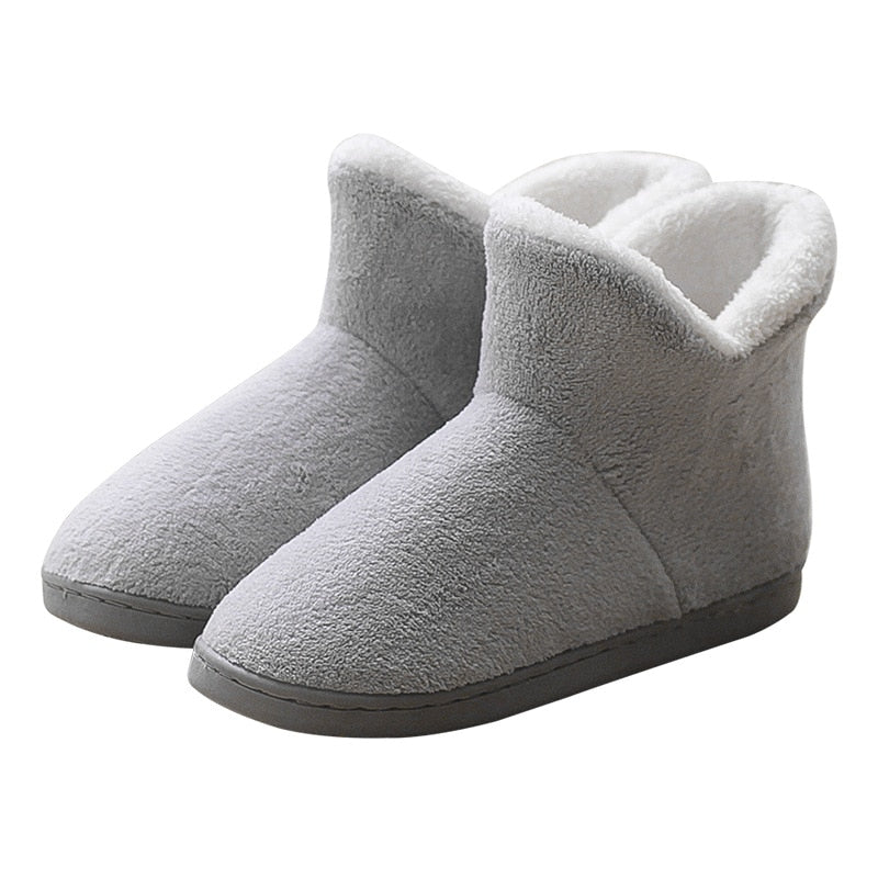 Pantoufles bottes fourrées