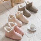 Pantoufles bottes fourrées