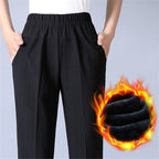 Stylish Fleece Trousers - Plus Sizes