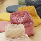 3x Chaussettes basses thermiques à dentelle