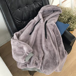 Sweat cocooning à capuche