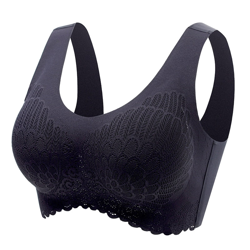 3x Brassières dentelle 5D sans couture