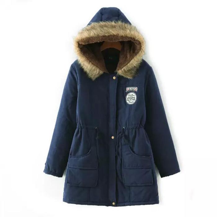Parka cintrée à capuche - Femme