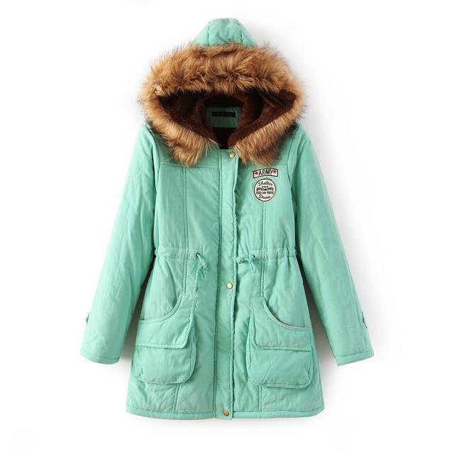 Parka cintrée à capuche - Femme