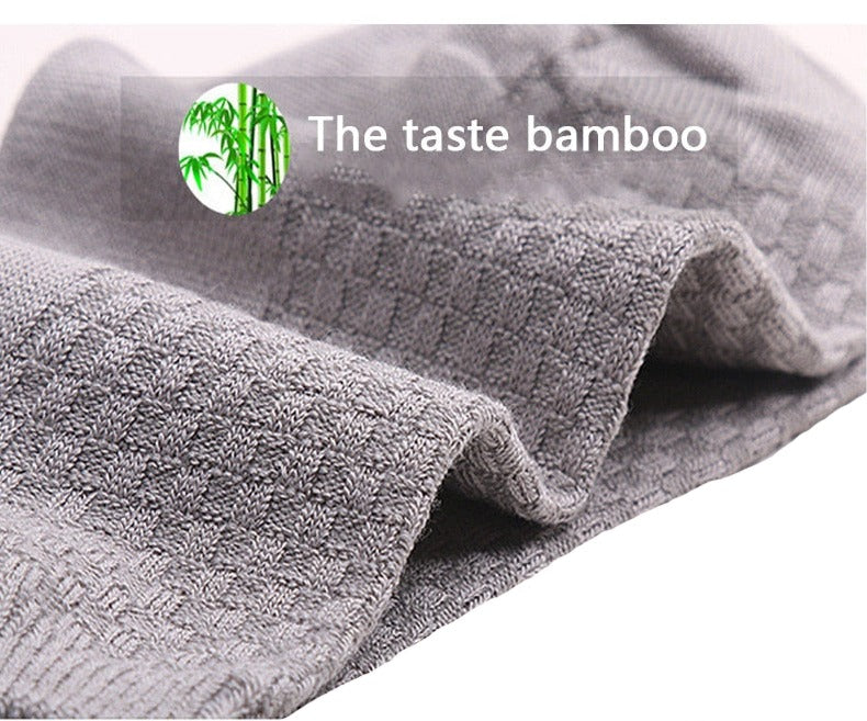 Socquettes respirantes en fibre de bambou (x5)