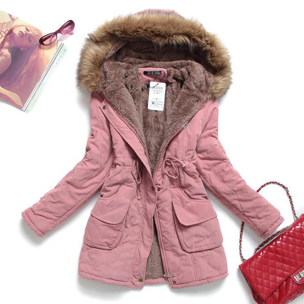 Parka cintrée à capuche - Femme