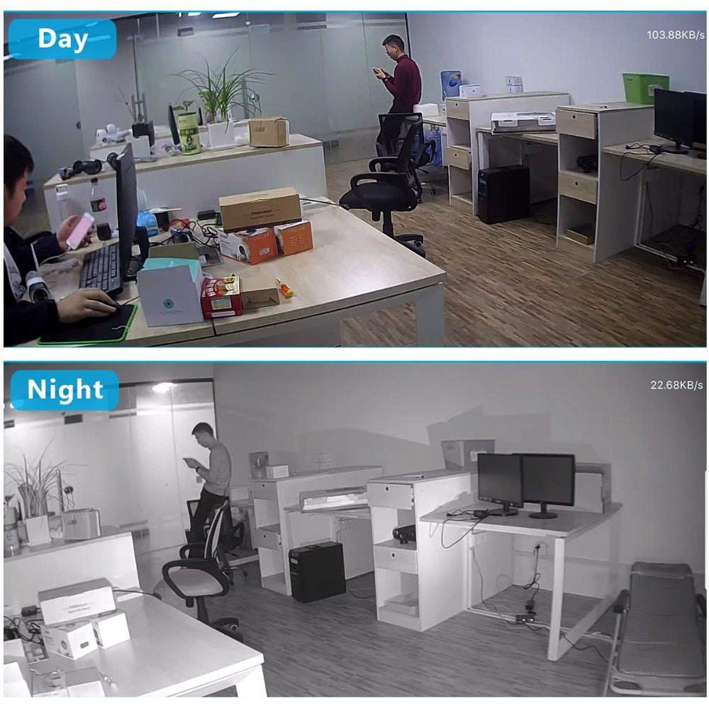 Caméra de Surveillance dôme extérieure PTZ IP Wifi 1080P