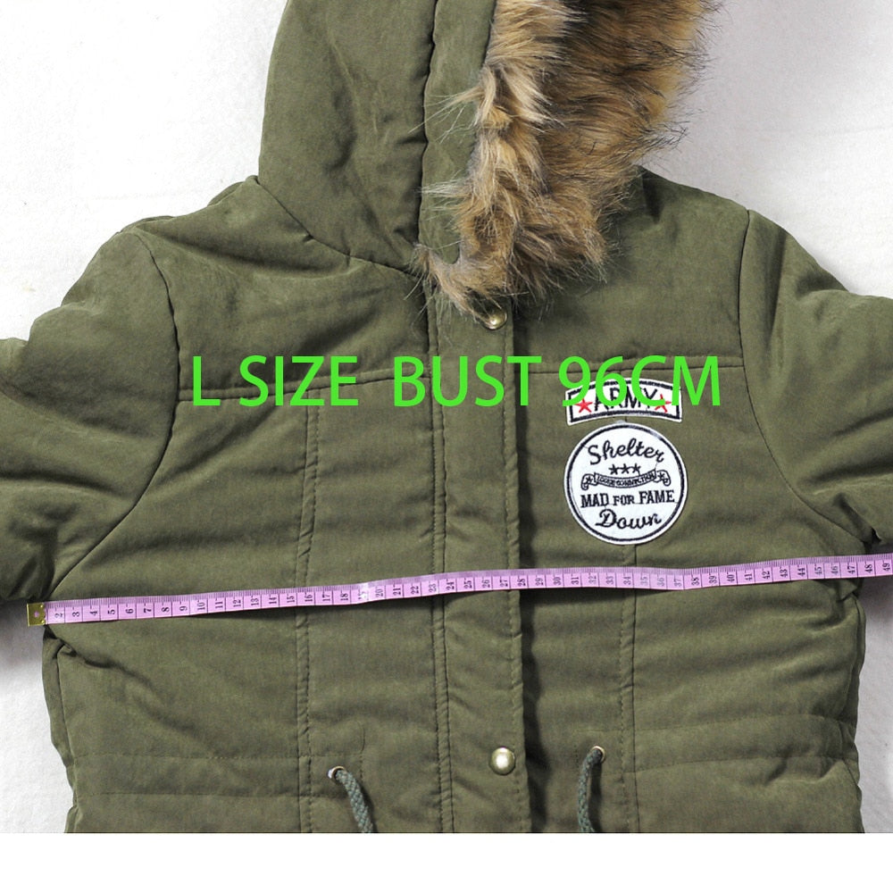 Parka cintrée à capuche - Femme