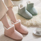 Pantoufles bottes fourrées