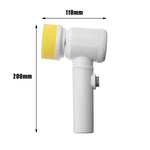 Brosse de nettoyage électrique - 3 têtes