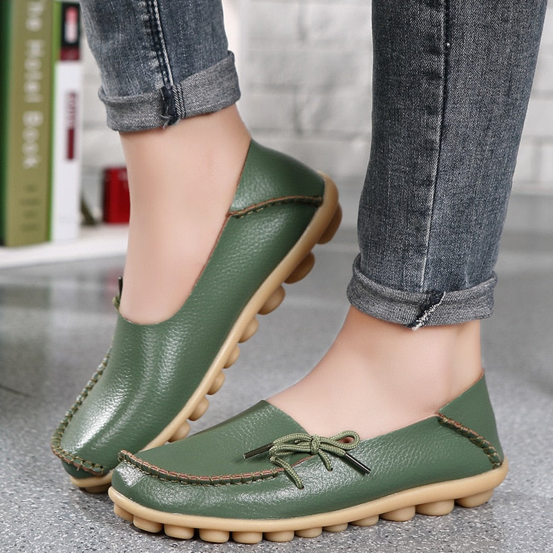 Mocassins casual en Cuir PU