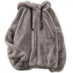 Sweat cocooning à capuche