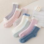 x5 Chaussettes pilou pilou pastel