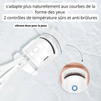 Recourbe cil chauffant