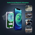 Chargeur Magnétique 15w Charge Rapide