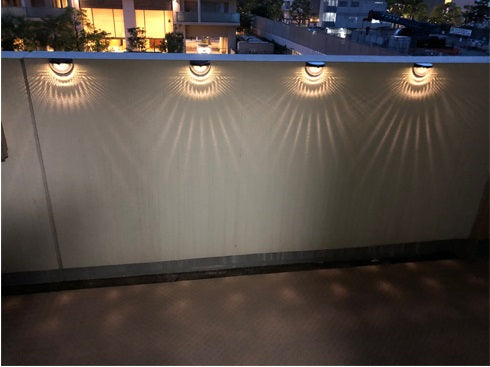 Lampe murale effet soleil