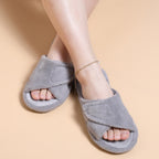 Claquettes d'hiver scratch - Douces et moelleuses
