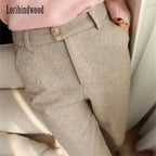 Pantalon habillé en laine