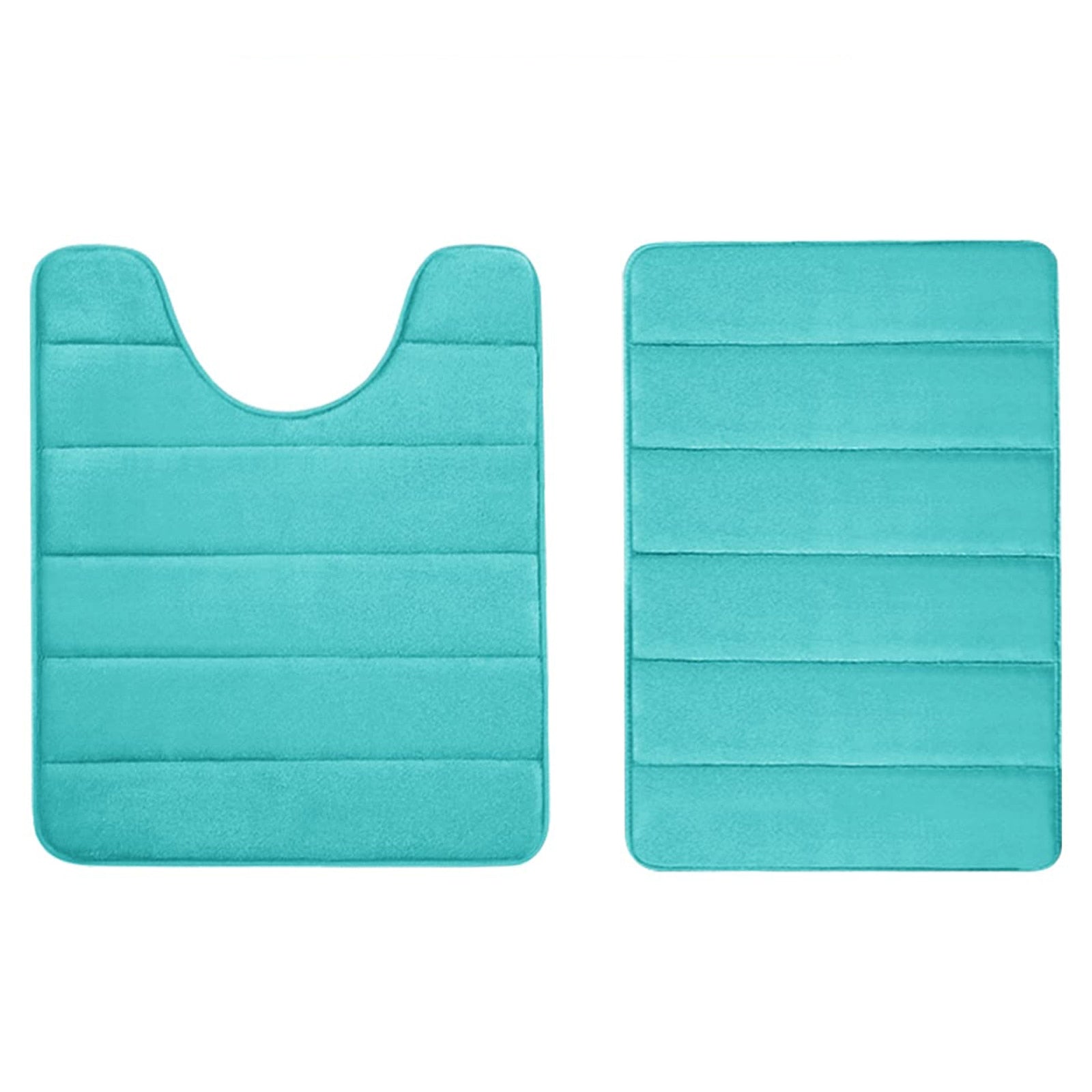 Tapis de salle de bain 2 pièces - antidérapants