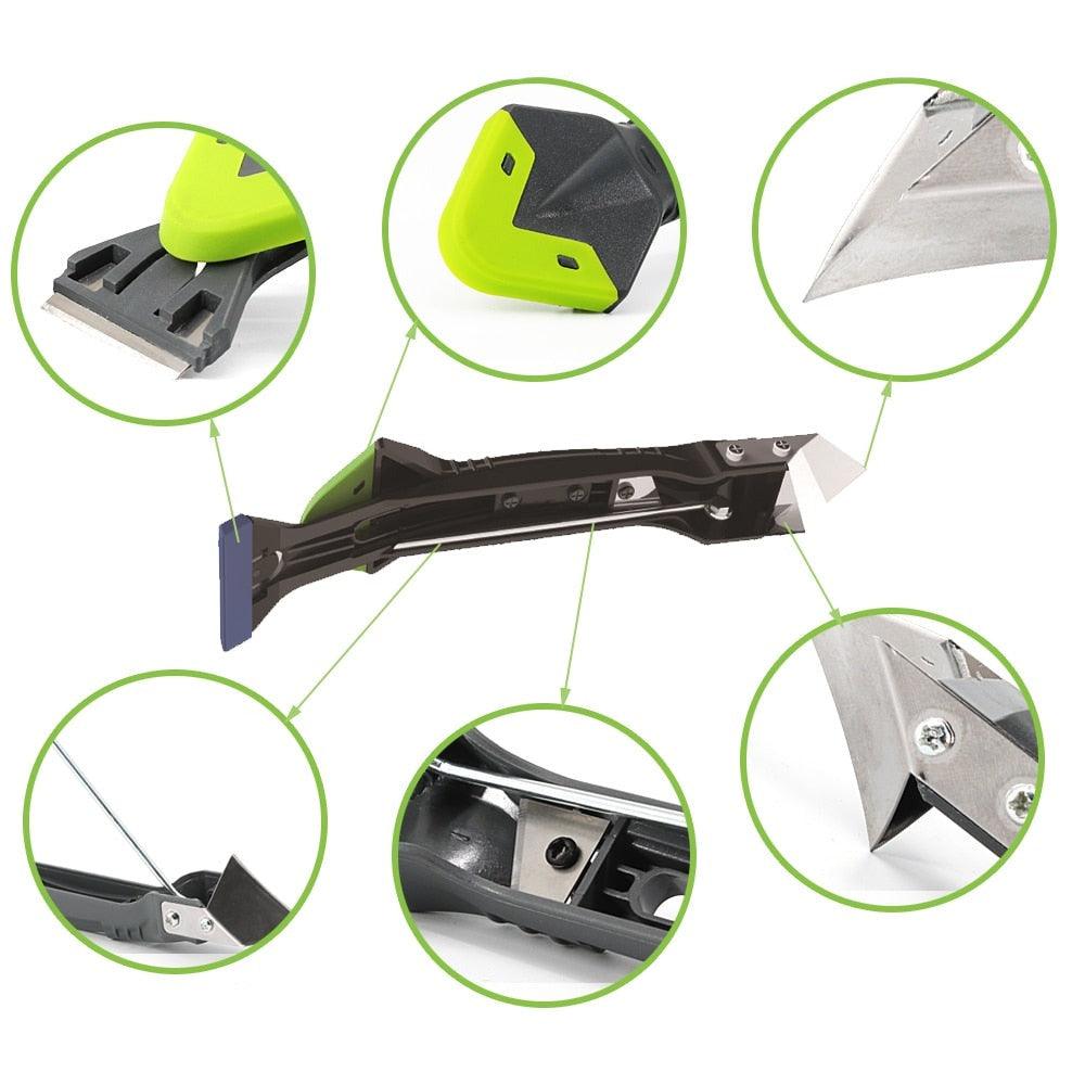 Outils 5 en 1 de calfeutrage en silicone