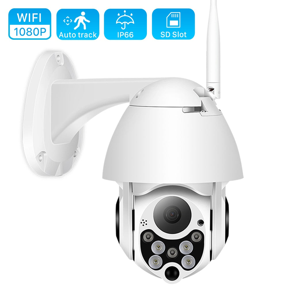 Caméra de Surveillance dôme extérieure PTZ IP Wifi 1080P