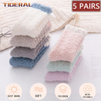x5 Chaussettes pilou pilou pastel