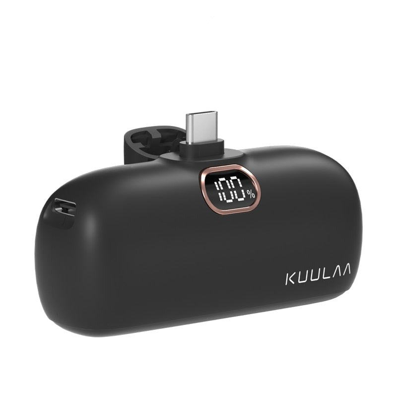 Mini batterie externe - Charge rapide