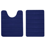 Tapis de salle de bain 2 pièces - antidérapants