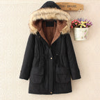 Parka cintrée à capuche - Femme