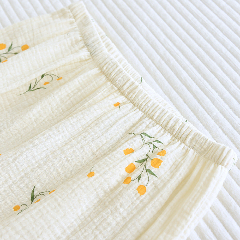 Ensemble 3PCS pyjama d'été vintage