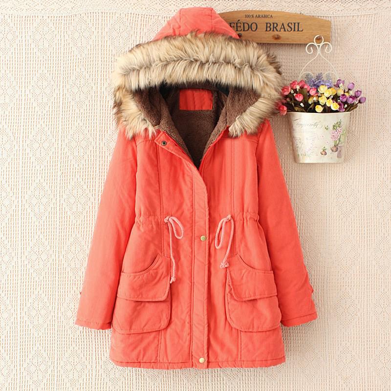Parka cintrée à capuche - Femme