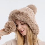 Capuche d'hiver chaude - coupe-vent